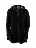 obermeyer women's charlie knit hoodie black