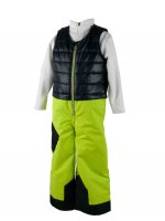 obermeyer boy's chilkat bib screamin green