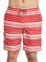Tommy Bahama Baja South Coast Stripe Swim Red Cherry