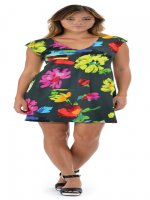 Jams World Ruffle My Hem Dress floral works