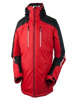 obermeyer boy's foundation jacket color red