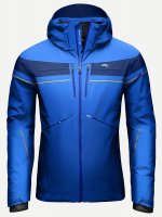 Men's KJUS Speed Reader Jacket (Alaska/Orange Pepper)