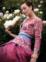 Oleana Merino/Silk Cardigan Style 175