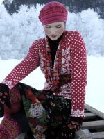 Oleana Alpaca Cardigan Style 404